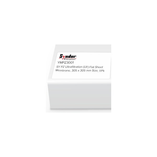Synder Flat Sheet Membrane, PZ, PAN, UF, 305 x 305mm, 1/Pk